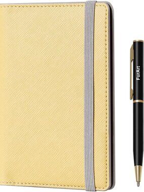 NEW Furart RFID Blocking Passport Wallet with Pen